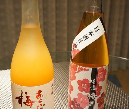 太田酒造の「道灌　梅酒　日本酒仕込み」と梅乃宿の「あらごし梅酒」を飲み比べてみた！