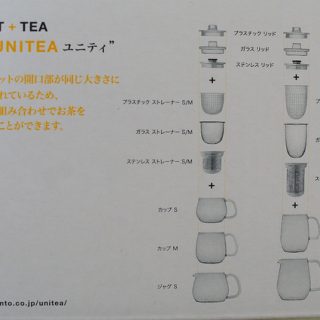 「柴田文江」デザインの組み合わせ自由なティーウェア「UNITEA」を買ったぞ！