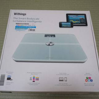 Wifi対応の体重計「Wifi Body Scale WBS01」ホワイトモデルを買ったぞ！