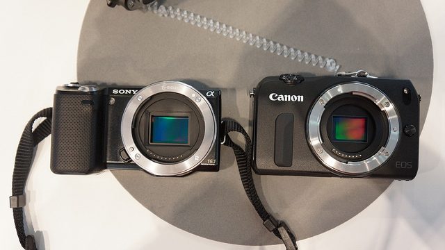 [ミラーレスカメラ比較]CanonのEOS Mと、SONYのNEX-5N・NEX-7を比較してきたぞ！