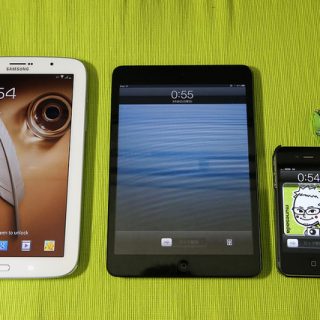 【日本未発売！】Galaxy Note 8.0「開封の儀」、iPadminiと比較してみたぞ！