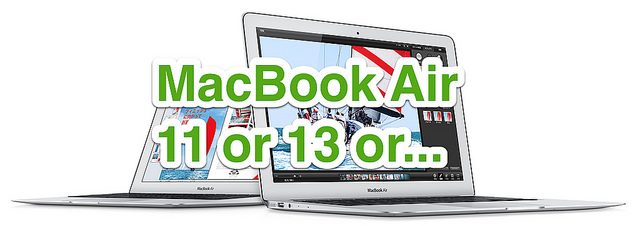 MacbookAirは11インチか13インチかを検討してたらMacbookProRetina Late2013という選択肢にたどり着いたぞ！？