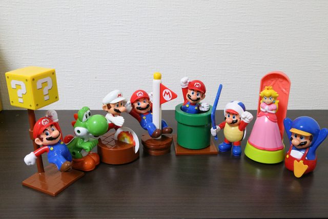 クラブニンテンドーのポイントでもらえる スーパーマリオキャラクターズフィギュア をもらったぞ むねさだブログ