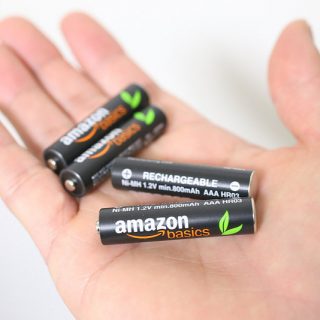 Amazonの高容量充電池がリーズナブルでシッカリしているので良い感じだぞ！