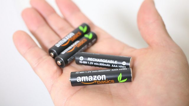 Amazonの高容量充電池がリーズナブルでシッカリしているので良い感じだぞ！