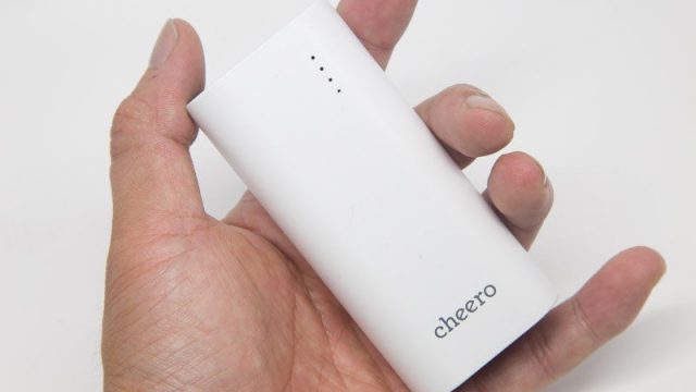 【新発売！】毎日持ち歩けるモバイルバッテリー「cheero Power Plus 3 mini 6700mAh」が日常使いに最適だぞ！
