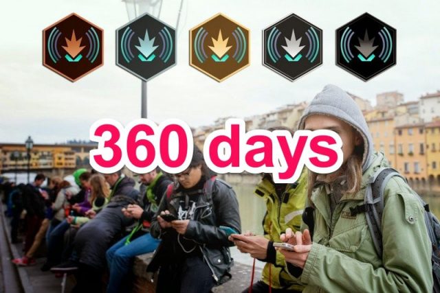 Ingress またまた新メダル追加 毎日連続ハックする Sojourner ソジャーナ だぞ むねさだブログ