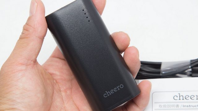cheero史上最安バッテリー「cheero Power Plus 3 mini 5200mAh」が発売だぞ！