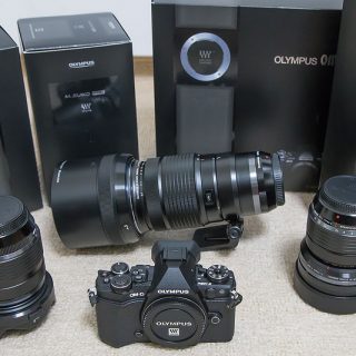 豪快に買っちゃった！持ち歩き用カメラとしてOM-D E-M5 Mark2と大三元PROレンズを勢いで購入したぞ！