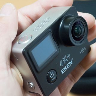 手ぶれ補正付きの1万円チョイの4Kアクションカメラ探しているなら「EKEN H6s」が良いぞ！