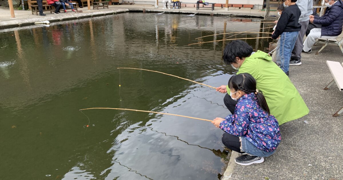 千葉県の養老渓谷釣堀センター ニジマスが釣れてその場で調理してもらえるぞ むねさだブログ