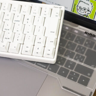 HHKB 雪にもピッタリなキーボードブリッジがノートパソコンと組み合わせて使う際に便利だぞ！