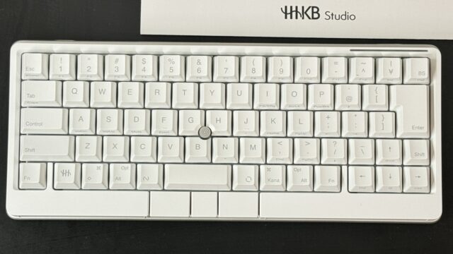 HHKB Studioに待望の白色「雪」が登場だぞ！