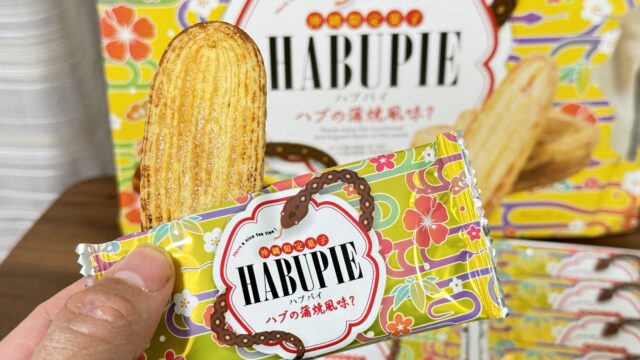 【沖縄土産】ハブの蒲焼風味？の「ハブパイ」が美味しいぞ！