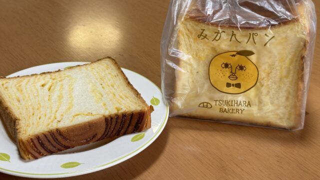 愛媛の石鎚山SAで買える！みかんパンが美味しいぞ！