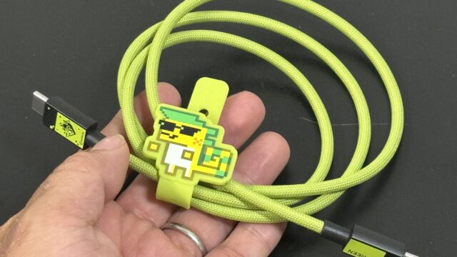 UGREEN USB Type-Cケーブル原神モデルが原神(キィニチ)ファン・黄緑好きにはたまらないぞ！
