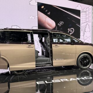 ジャパンモビリティーショー2025「新型エルグランド」を写真と動画を紹介するぞ！
