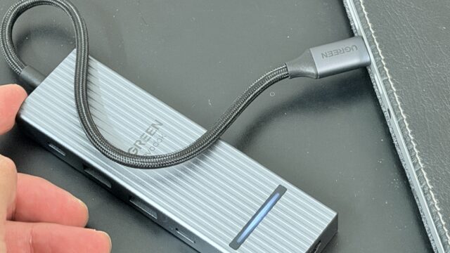 【割引クーポンあり】UGREEN USB-C 6in1ハブがHDMI出力もあって便利だぞ！