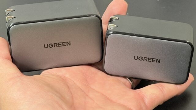 【クーポンコードあり】UGREEN Nexode 65W/100W 3ポートGaNII充電器がコンパクトでコスパが良いぞ！